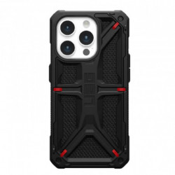 UAG Monarch Kevlar Apple iPhone 15 Pro (6.1') Rugged Case - Kevlar Black(114278113940),20ft. Drop Protection(6M),5 Layers Pro
