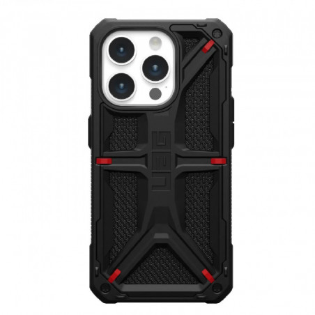 UAG Monarch Kevlar Apple iPhone 15 Pro (6.1') Rugged Case - Kevlar Black(114278113940),20ft. Drop Protection(6M),5 Layers Pro