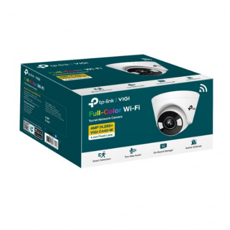 TP-Link VIGI 5MP C450(2.8mm)  Full-Colour Turret Network Camera 2.8mm Lens, Smart Detection, 2YW
