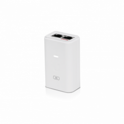 Ubiquiti POE Injector, 24VDC, 24W, Gigabit Ethernet, ESD protection & LED, Surge and Clamping Protection,Maximum Surge Discha