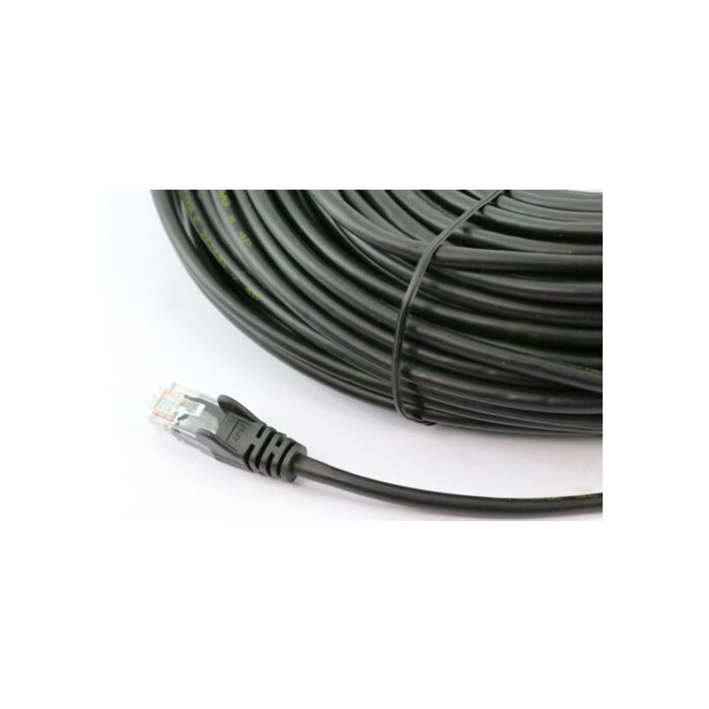 8Ware CAT6A Cable 30m - Black Color RJ45 Ethernet Network LAN UTP Patch Cord Snagless
