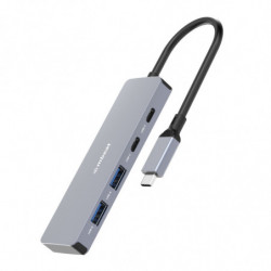 (LS) mbeat® Elite 4-Port 10Gbps USB-C Gen 2 Hub (2A 2C)  Blazing Fast Gen 2 Speeds  Versatile USB Connectivity  Effortless D