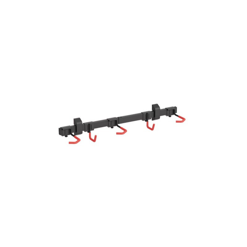 Brateck LBM09-03 Catch-All Wall Mounted Bike Rack For 3 Bikes (Black) (LS)