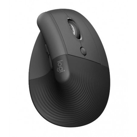 Logitech ERGO LIFT Graphite wireless mouse 1000 DPI  Logi Bolt USB receiver   1-Year Limited Hardware Warranty