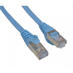 8Ware CAT7 Cable 3m - Blue Color RJ45 Ethernet Network LAN UTP Patch Cord Snagless Flat cable