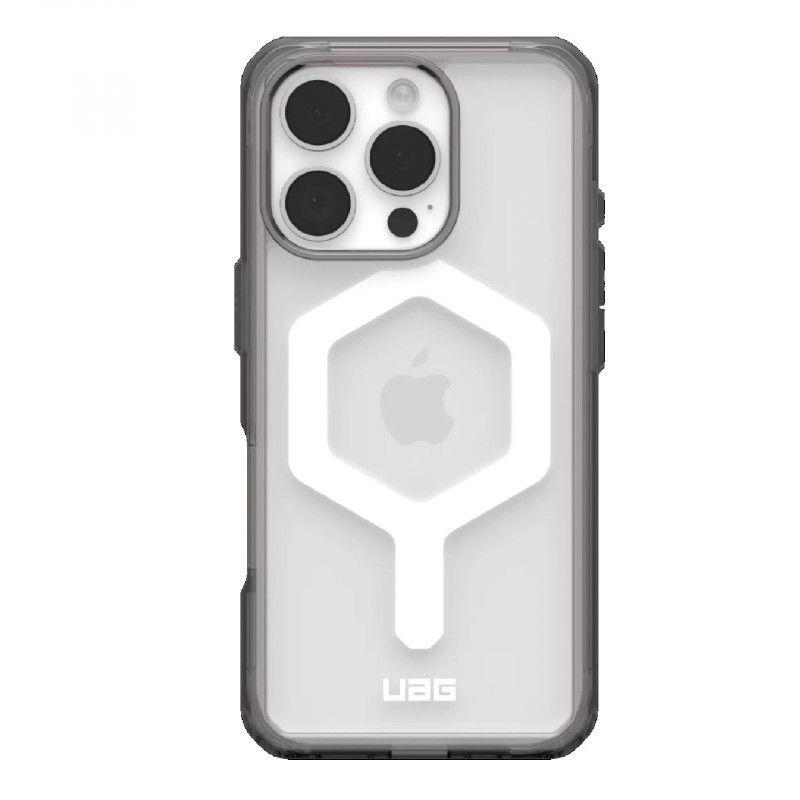 UAG Plyo MagSafe Apple iPhone 16 Pro Max (6.9') Rugged Case - Ash/White (114481113141), 16ft. Drop Protection (4.8M), Armored