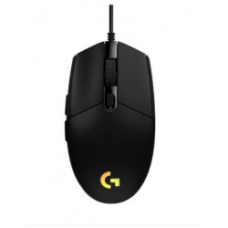Logitech G203 LIGHTSYNC RGB 6 Button Gaming Mouse 200 – 8,000 dpi USB data format: 16 bits/axis USB report rate:1000Hz (1ms