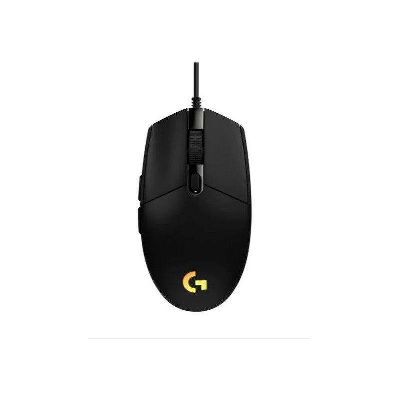 Logitech G203 LIGHTSYNC RGB 6 Button Gaming Mouse 200 – 8,000 dpi USB data format: 16 bits/axis USB report rate:1000Hz (1ms