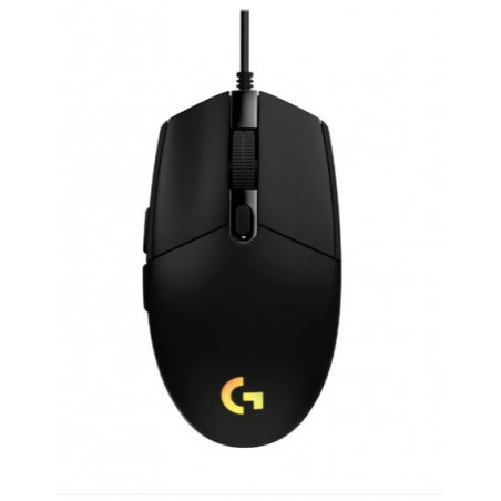 Logitech G203 LIGHTSYNC RGB 6 Button Gaming Mouse 200 – 8,000 dpi USB data format: 16 bits/axis USB report rate:1000Hz (1ms
