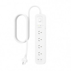 Belkin SurgePlus 4-Outlet Surge Protector With 2x USB -C Port(30W) (SRB005AU2M) - Heavy Duty 2M Power Cord, 525 Joules, $4000