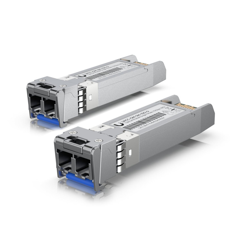 Ubiquiti UniFi 20 Pack,10 Gbps Single-Mode Optical Module, Single-mode, Duplex, Fiber Transceiver, Duplex LC Connect, Up to 1