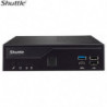 Shuttle DH610 Slim Mini PC 1L Barebone - Intel 12th/13th/14th Gen , 2xDDR4, 2.5' HDD/SSD bay, 2xLAN (1G & 2.5G), 2xRS232, HDM