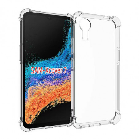 USP Samsung Galaxy Xcover7 (6.6') Jelly Clear Case - Shockproof, DropProof, Tough Gel, Flexibilty, Extra Grip, 5 Years Warran