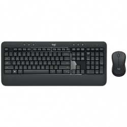 Logitech MK540 Advanced Wireless Keyboard & Mouse Combo -  USB Receiver, 10 Meter Wireless Connection, Plug and Play, Contour