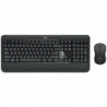 Logitech MK540 Advanced Wireless Keyboard & Mouse Combo -  USB Receiver, 10 Meter Wireless Connection, Plug and Play, Contour
