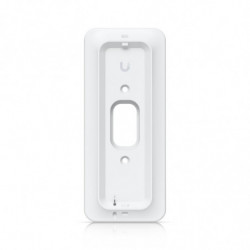 Ubiquiti G4 Doorbell Pro PoE Gang Box Mount, White,Secure, Flat/ 25° Angled Wedge Angled Mounting Plate, Compatible NHU-UVC-