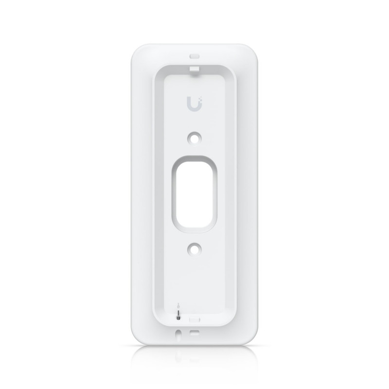 Ubiquiti G4 Doorbell Pro PoE Gang Box Mount, White,Secure, Flat/ 25° Angled Wedge Angled Mounting Plate, Compatible NHU-UVC-
