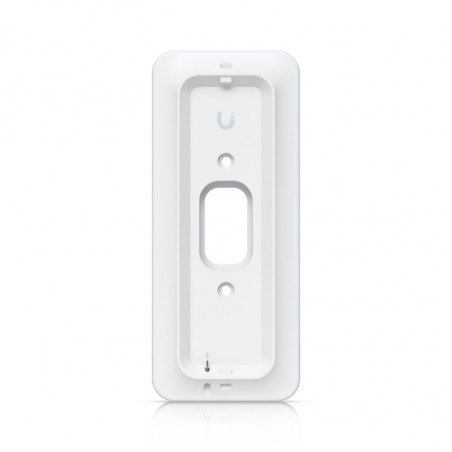 Ubiquiti G4 Doorbell Pro PoE Gang Box Mount, White,Secure, Flat/ 25° Angled Wedge Angled Mounting Plate, Compatible NHU-UVC-
