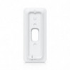 Ubiquiti G4 Doorbell Pro PoE Gang Box Mount, White,Secure, Flat/ 25° Angled Wedge Angled Mounting Plate, Compatible NHU-UVC-