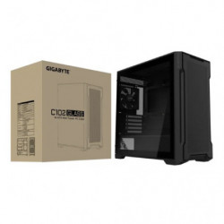 Gigabyte C102 GLASS BlackMid Tower case, Mini ITX / Micro ATX, 5x Expansion slots, 2x 3.5' Drive Support, 3x 2.5' Drive Suppo