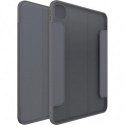 OtterBox Symmetry Folio Apple iPad Pro (11') (M5/M4) (6th/5th Gen) Case Thunderstorm (Clear/Dark Grey) - (77-95257), 7 Years 