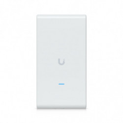 Ubiquiti U6 Mesh ProIndoor/Outdoor WiFi 6 AP,4 Spatial Stream,An Integrated Super Antenna& Gigabit Passthrough Port,PoE Power