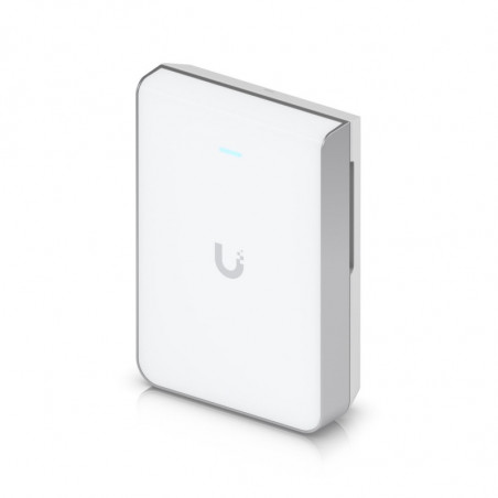 Ubiquiti U7 Pro Wall, 6 Spatial Strea,6 GHz Support Tailored,PoE , Voltage 44—57V DC, Max Power 22W,2.5 GbE uplink,300  Dev