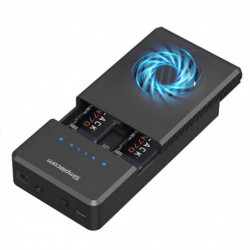 Simplecom SD560 Dual Bay NVMe M.2 SSD Enclosure Offline Clone Docking Station USB 3.2 Gen2 10Gbps