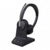 Yealink WH64 Dual UC DECT Wireless Headset, DECT & Bluetooth Wireless Technology,3-Mic Noise Cancellation,UC Certified, Charg