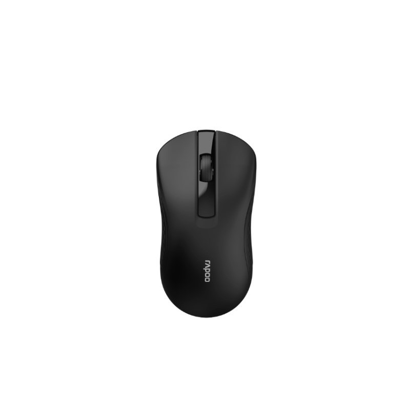 RAPOO B20 Silent Wireless Optical Mouse 2.4G wireless, 1200 DPI,12-month battery life. Ultra Compact, Office and Home, Retail