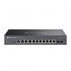 TP-Link ER7412-M2 Omada Multi-Gigabit VPN Router, Quad-core CPU, 2x2.5Gbps RJ45, 10x Gigabit WLAN/LAN Ports(2x SFP), 1x USB3.