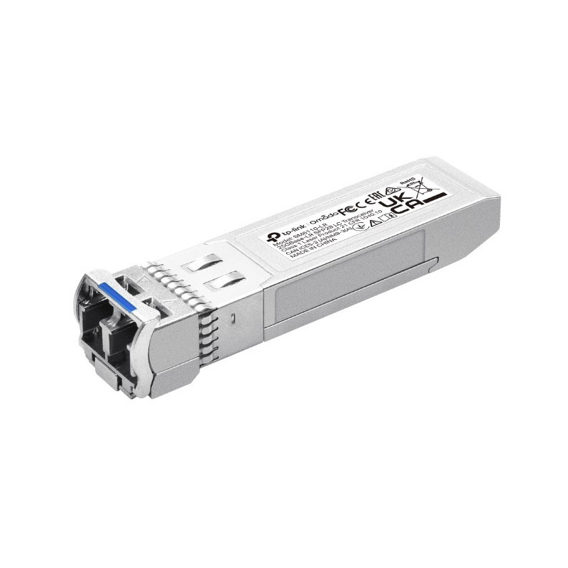 TP-Link SM6110-LR Omada 25GBase-LR SFP28 LC Transceiver, Compatible with switches with 25G ports like SX6632YF: and 10G ports