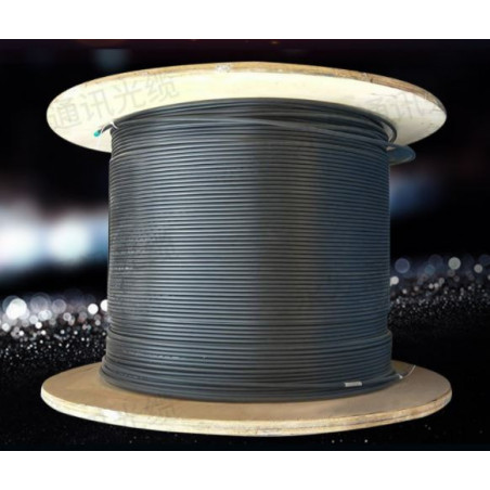 8Ware 350m CAT6A Ethernet Outdoor Underground Shielded External LAN Cable Roll on Rell Box Black Copper Twisted Core PE Jacke