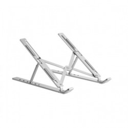 Brateck LPS03-3-03 Portable 6-Level Adjustable Aluminum Laptop Riser For most 11'-15' laptops, tablets and more (Silver)
