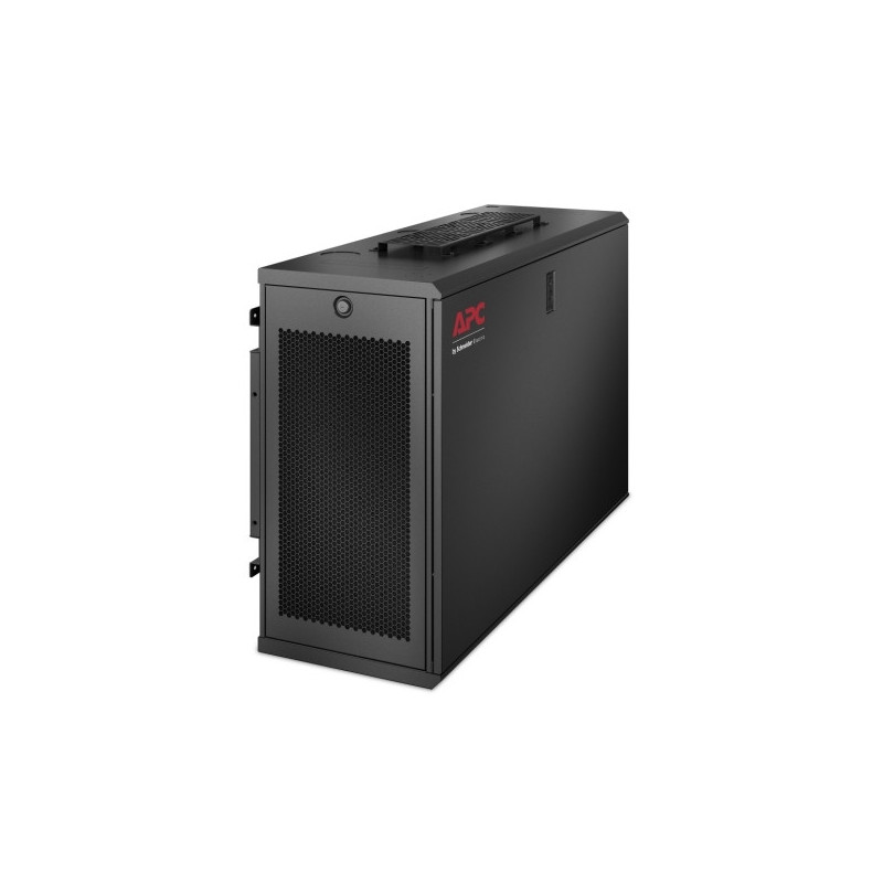 APC NetShelter 6U Low-Profile Wallmount Rack Enclosure Cabinet 230V Server Depth