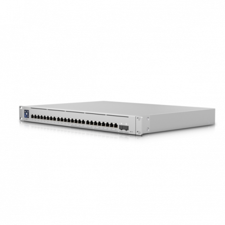 Ubiquiti UniFi Switch Enterprise 24-port PoE  12x2.5GbE 12x1GbE Ports, For Wi-Fi 6 AP, 2x 10g SFP  Ports, Managed Layer 3 Swi