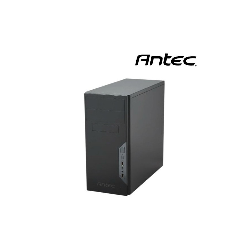 Antec VSK3500 mATX Business Office Case w/ true 500w PSU. 2x 5.25' ODD Bay, 3.5' x 1, 2x USB 3.0 Thermally Advanced.  8PIN EP