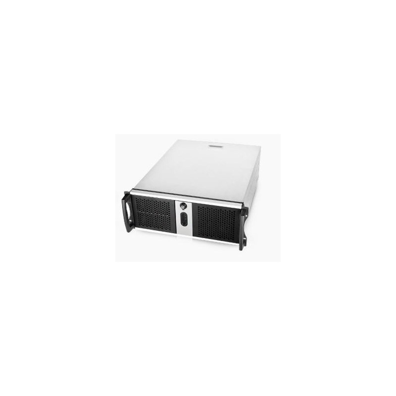 Chenbro RM42300 Black 4U Rackmount Case, No PSU, 2x USB 2.0, External 3x 5.25',Internal 4x 3.5', 1x Slim ODD Slot, 1x 120mm F