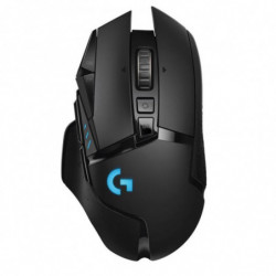 (LS) Logitech G502 Lightspeed USB Wireless Gaming Mouse 1ms 16000 DPI Mechanical Button Shifting POWERPLAY RGB Lighting 114g 
