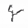 Brateck Dual Monitor Full Extension Gas Spring Dual Monitor Arm (independent Arms) Fit Most 17'-32' Monitors Up to 8kg per sc