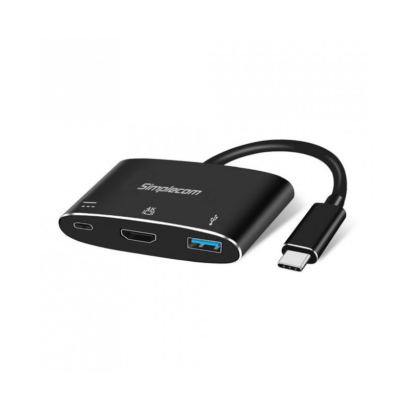 (LS)Simplecom DA310 USB 3.1 Type C to HDMI USB 3.0 Adapter with PD Charging (Support DP Alt Mode and Nintendo Switch)