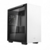 DeepCool MACUBE 110 White Minimalistic Micro-ATX Case, Magnetic Tempered Glass Panel, Removable Drive Cage, Adjustable GPU Ho