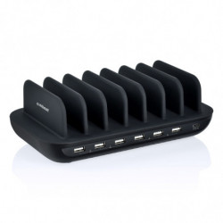 mbeat® Gorilla Power 60W 7 Port USB-C & USB Charging Station 6× USB-A 1× USB-C PD Output Power: Total 60W Product Weight: 