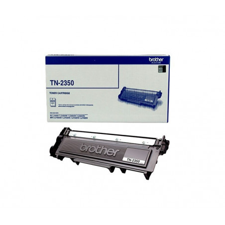 Brother TN-2350 Mono Laser Toner- High Yield Cartridge, HL-L2300D/L2305W/L2340DW/L2365DW/2380DW/MFC-L2700DW/2703DW/2720DW/274