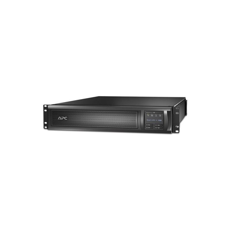 APC Smart-UPS X, Line Interactive, 2200VA, Rackmount/tower convertible 2U, 208V-230V, 8x C13 1x C19 IEC, SmartSlot, Extended 