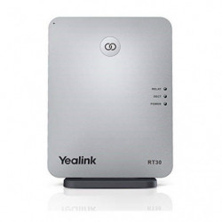 Yealink RT30 DECT Phone Repeater, LED display, HD Voice Quality, Extend DECT of  W52P / W56P / W73P / W76P / W77P / W78P / W7