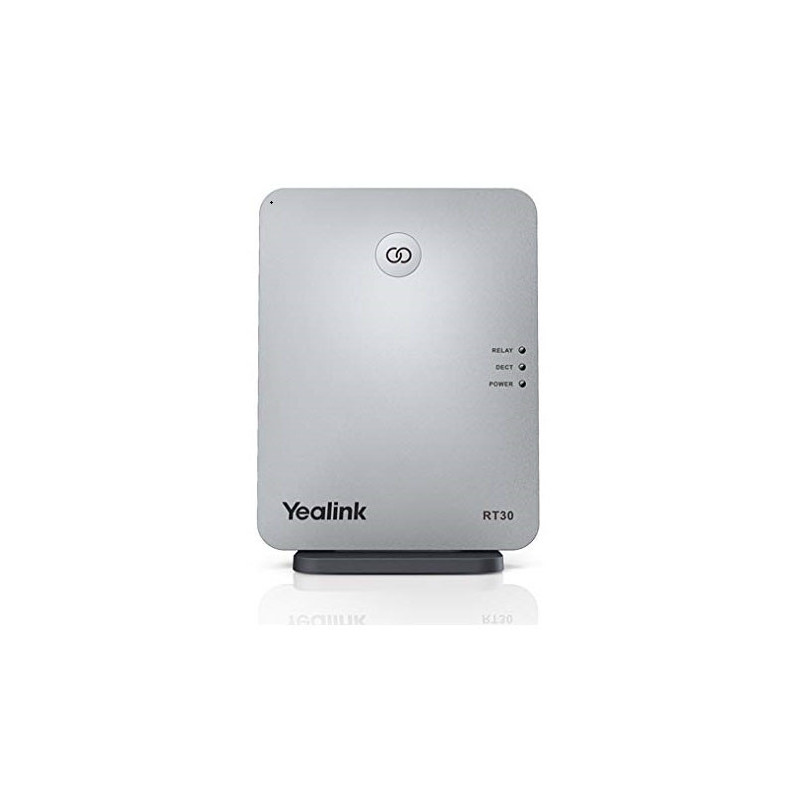 Yealink RT30 DECT Phone Repeater, LED display, HD Voice Quality, Extend DECT of  W52P / W56P / W73P / W76P / W77P / W78P / W7