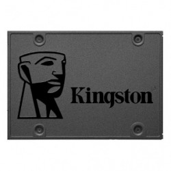 Kingston A400 480GB 2.5' SATA3 6Gb/s SSD - TLC 500/450 MB/s 7mm Solid State Drive 1M hrs MTBF 3yrs [500GB