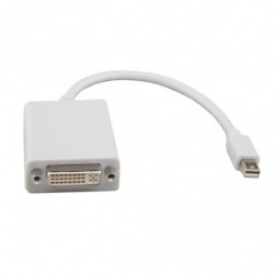 8Ware Mini DisplayPort DP 20-pin to DVI 24 5-pin 20cm Male to Female Adapter Cable