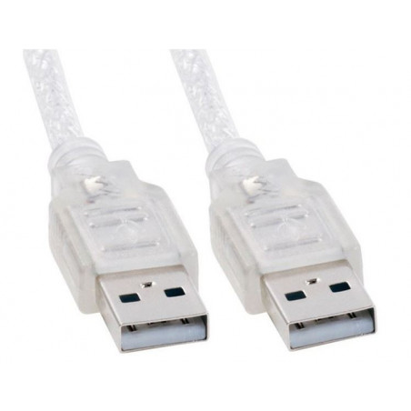 8Ware 2m USB 2.0 Cable - Type A to Type A Male to Male High Speed Data Transfer for Printer Scanner Cameras Webcam Keyboard M